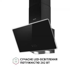 Вытяжка кухонная Perfelli VICCO 6HM NERO Фото 3