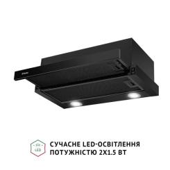 Вытяжка кухонная Perfelli TL 6212 Full BL 700 LED Фото 3