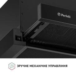 Вытяжка кухонная Perfelli TL 6212 Full BL 700 LED Фото 4