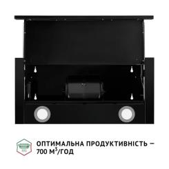 Вытяжка кухонная Perfelli TL 6212 Full BL 700 LED Фото 7