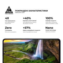 Стекло защитное Armorstandart Pro Infinix Smart 8 Black Фото 4