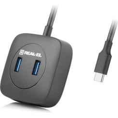 Концентратор REAL-EL CQ-407 black Фото 1