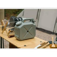 Канистра для воды Naturehike CNH22CJ018 20 літрів коричнева Фото 9