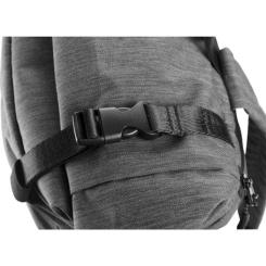 Рюкзак туристический Schwarzwolf Ohio Rolltop сірий Фото 4