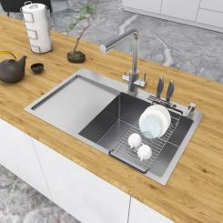 Мойка кухонная Nett NS-7848(L) Фото 9