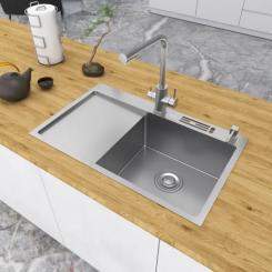 Мойка кухонная Nett NS-7848(L) Фото 8