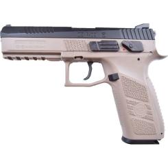 Пневматический пистолет ASG CZ P-09 Blowback Pellet Black/FDE Фото
