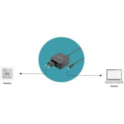 Блок питания к ноутбуку Digitus 65W USB-C Фото 3