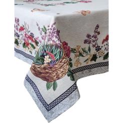 Скатерть Прованс Лавандовое поле 135х350 Фото
