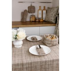 Скатерть Прованс Тереза Клеточка 120х133 Фото 6