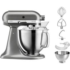 Кухонный комбайн KitchenAid 5KSM185PSEGR Фото 4