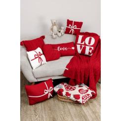 Наволочка Прованс декоративная вязаная LOVE 45х45 Фото 2