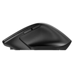 Мышка OfficePro M395B Silent Click Ergonomic Wireless Black Фото 2