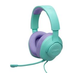 Наушники JBL Quantum 100M2 Cyan Фото