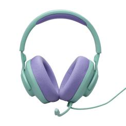 Наушники JBL Quantum 100M2 Cyan Фото 1