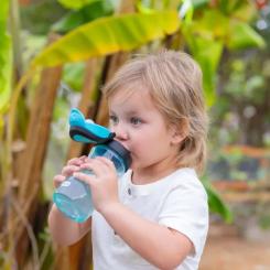 Поильник-непроливайка Chicco Kids Cup Голубой 350 мл Фото 1