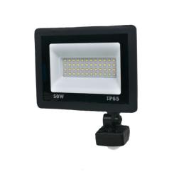 Прожектор Lightwell LW-FL-B-50-S 50 W з датчиком руху Фото
