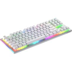 Клавиатура Hator Gravity X TKL Orange USB White Фото 4