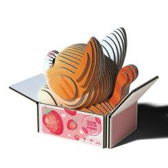 Пазл Eugy 3D Зоопарк Котенок рыжий Фото 3