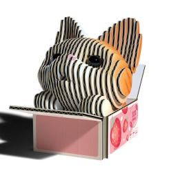 Пазл Eugy 3D Зоопарк Котенок рыжий Фото 4