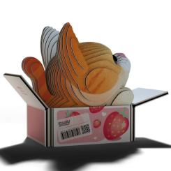 Пазл Eugy 3D Зоопарк Котенок рыжий Фото 5