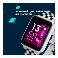 Смарт-часы Canyon Joyce KW-43 DUAL BT Music White Фото 8