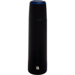 Термос Line Art Fiji 500 мл чорний/синій Фото