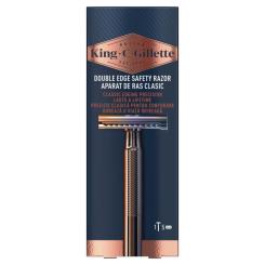 Бритва Gillette King C. Безопасная с 5 сменными лезвиями Фото 1