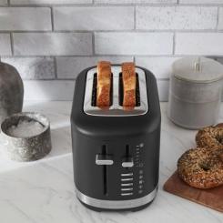 Тостер KitchenAid 5KMT2109EBM матовий чорний Фото 4