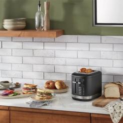 Тостер KitchenAid 5KMT2109EBM матовий чорний Фото 5