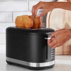 Тостер KitchenAid 5KMT2109EBM матовий чорний Фото 6