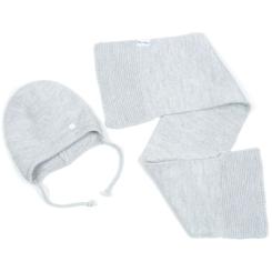 Шапка детская Na з шарфом Фото