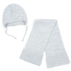 Шапка детская Na з шарфом Фото 1