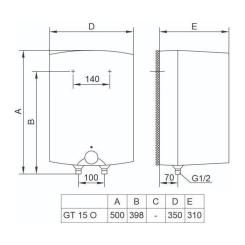 Бойлер TIKI Mini P 15V9 (GT15OMINI_TIKI) Фото 3