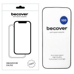 Стекло защитное BeCover Apple iPhone 16 Pro 10D Black Фото