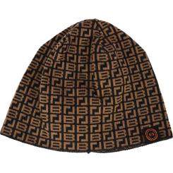 Шапка Brain з патерном 58 Black/brown Фото 2