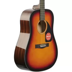 Гитара акустическая Fender CD-60 V3 WN Sunburst Фото 3