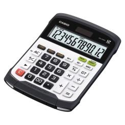 Калькулятор Casio WD-320MT-W-EC, черно-белый Фото