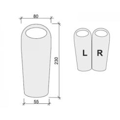 Спальный мешок Terra Incognita Pharaon EVO 300 L синій Фото 4