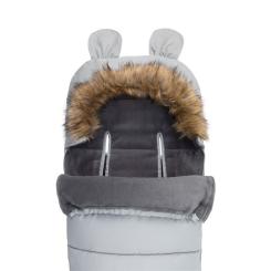 Зимний конверт MoMi Sleeping bag gray Фото 1