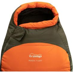 Спальный мешок Tramp Boreal Regular Left Orange/Grey Фото 5