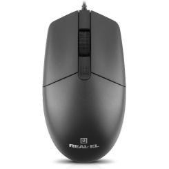 Мышка REAL-EL RM-210 USB Black Фото 5