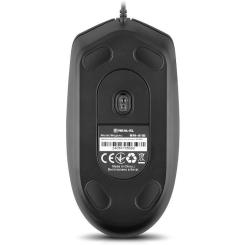 Мышка REAL-EL RM-210 USB Black Фото 8