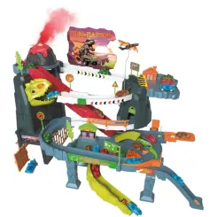 Игровой набор ZIPP Toys Dino автотрек-вулкан електричний, 8 машинок Фото