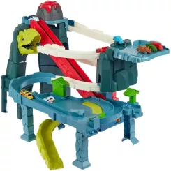 Игровой набор ZIPP Toys Dino автотрек-вулкан електричний, 8 машинок Фото 1