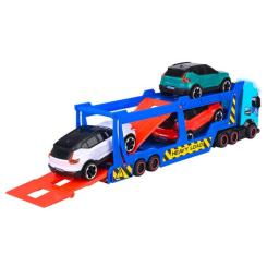 Спецтехника Dickie Toys Автотранспортер с 3 машинками Фото 2