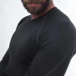 Термокофта Sensor Merino Active LS black 11109033 XXL Фото 4