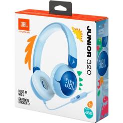 Наушники JBL JR 320 Blue Фото 7
