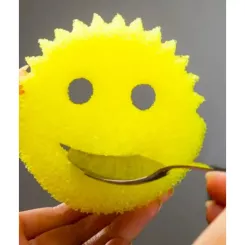 Губки кухонные Scrub Daddy Original Желтая 1 шт. Фото 5