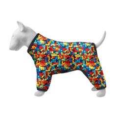 Ветровка для животных WAUDOG Clothes Блоки L 50 Фото